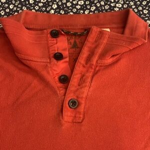 CHAPS LS 4 Button All Cotton Jersey